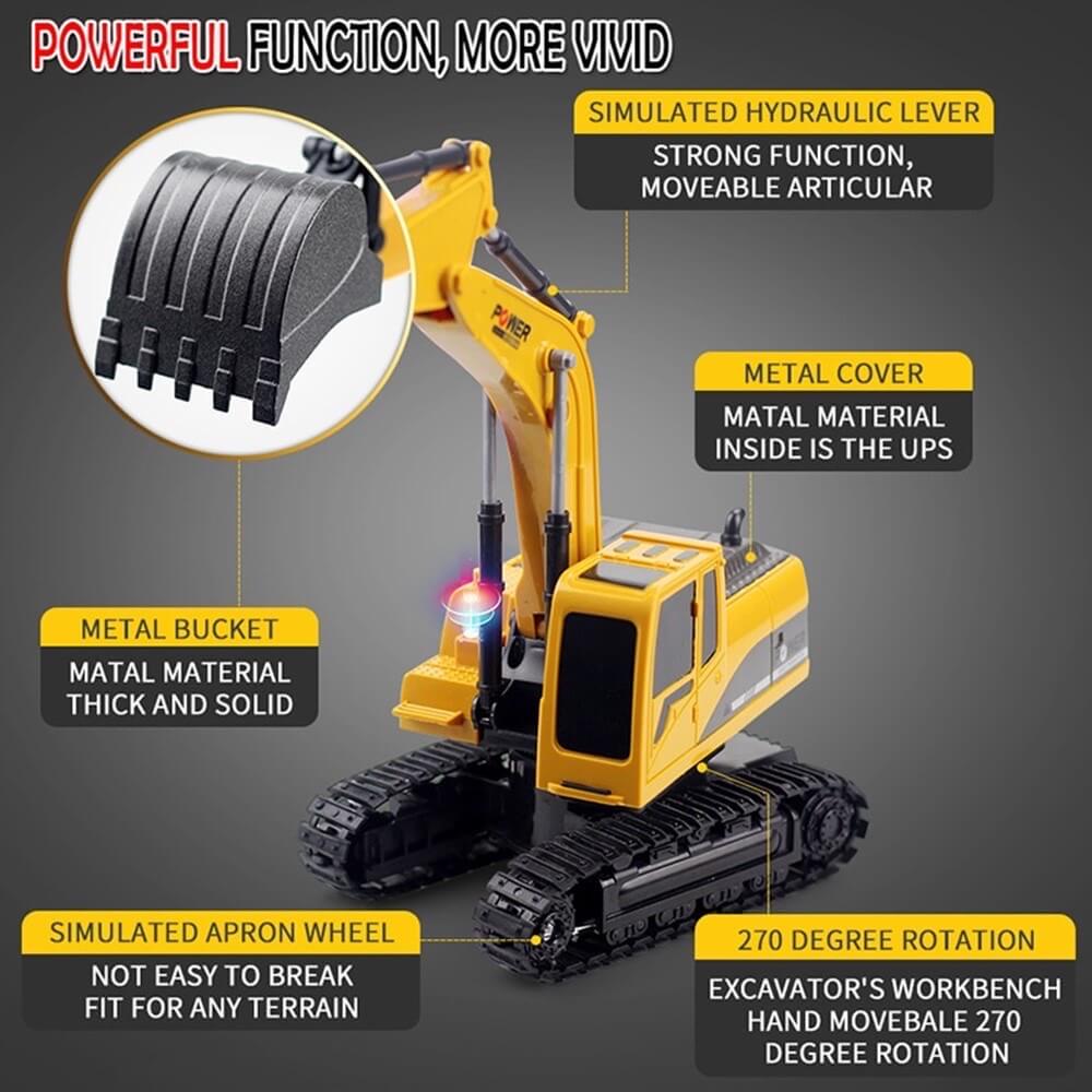 ✨Excavator Remote Control Toy Car✨