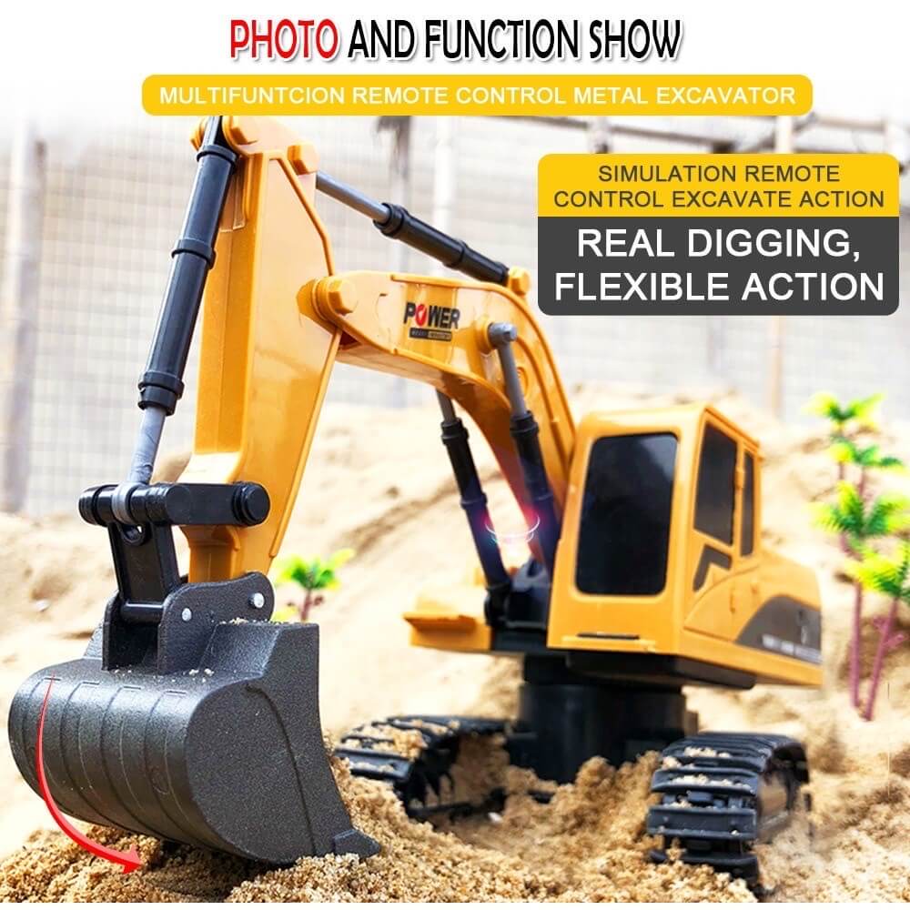 ✨Excavator Remote Control Toy Car✨