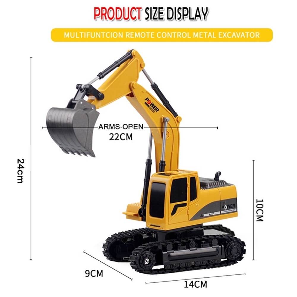 ✨Excavator Remote Control Toy Car✨